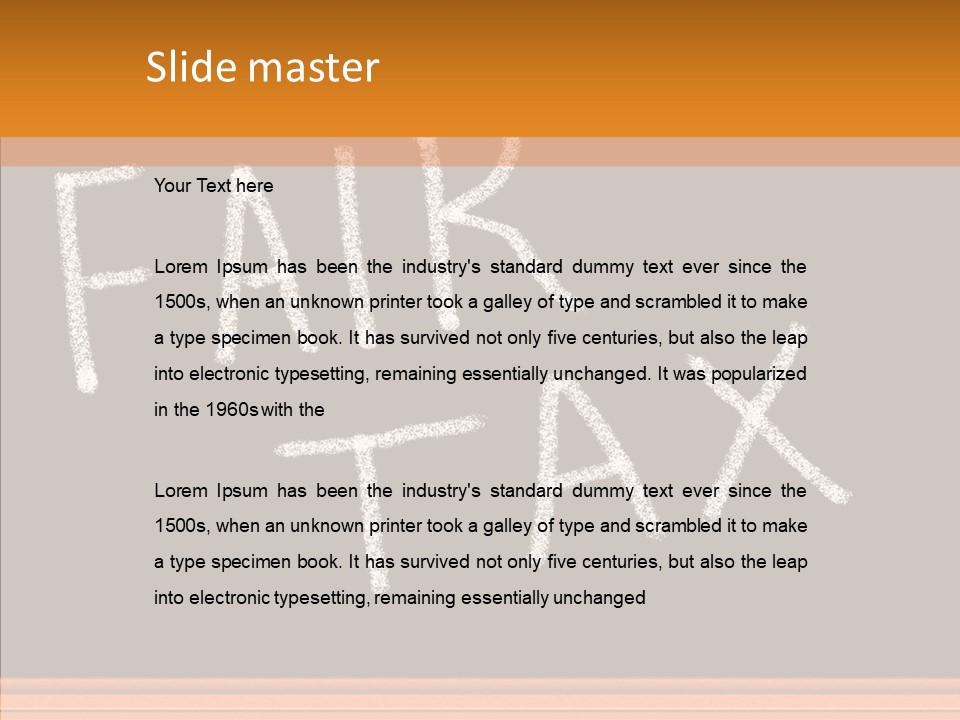 Female Aging Sharing PowerPoint Template