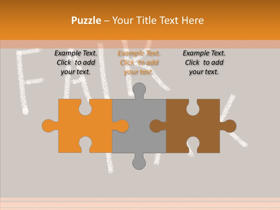 Female Aging Sharing PowerPoint Template