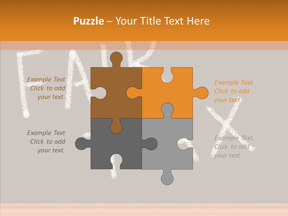 Female Aging Sharing PowerPoint Template