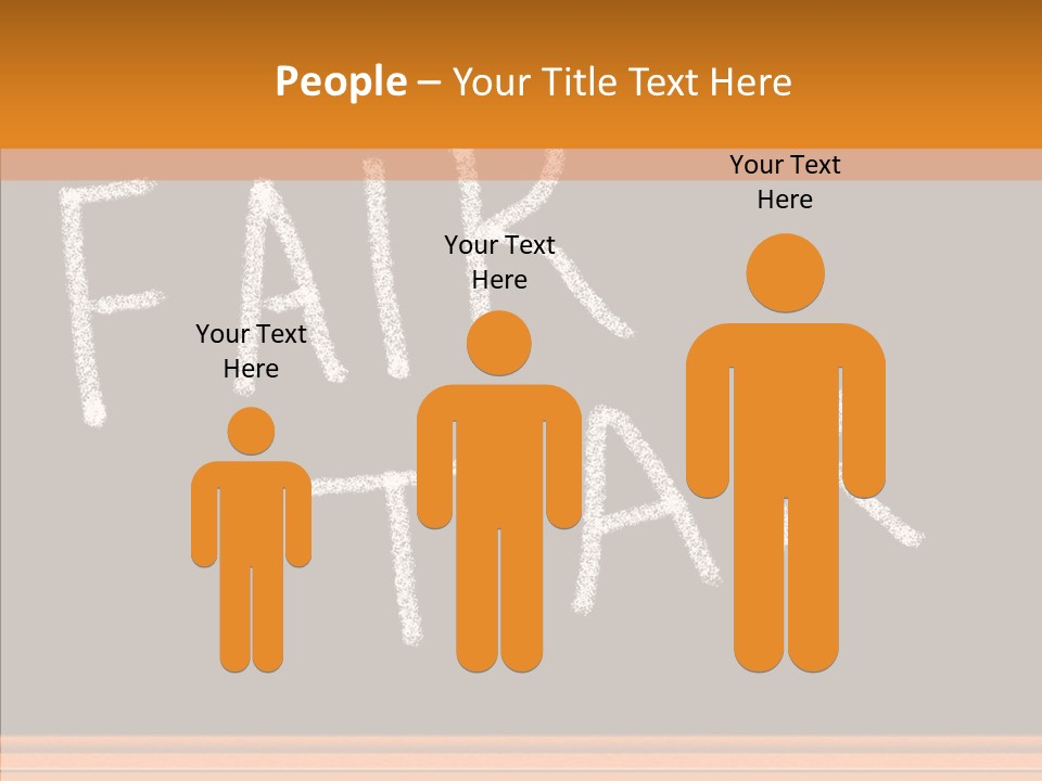 Female Aging Sharing PowerPoint Template