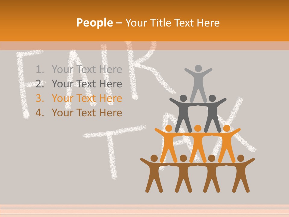 Female Aging Sharing PowerPoint Template