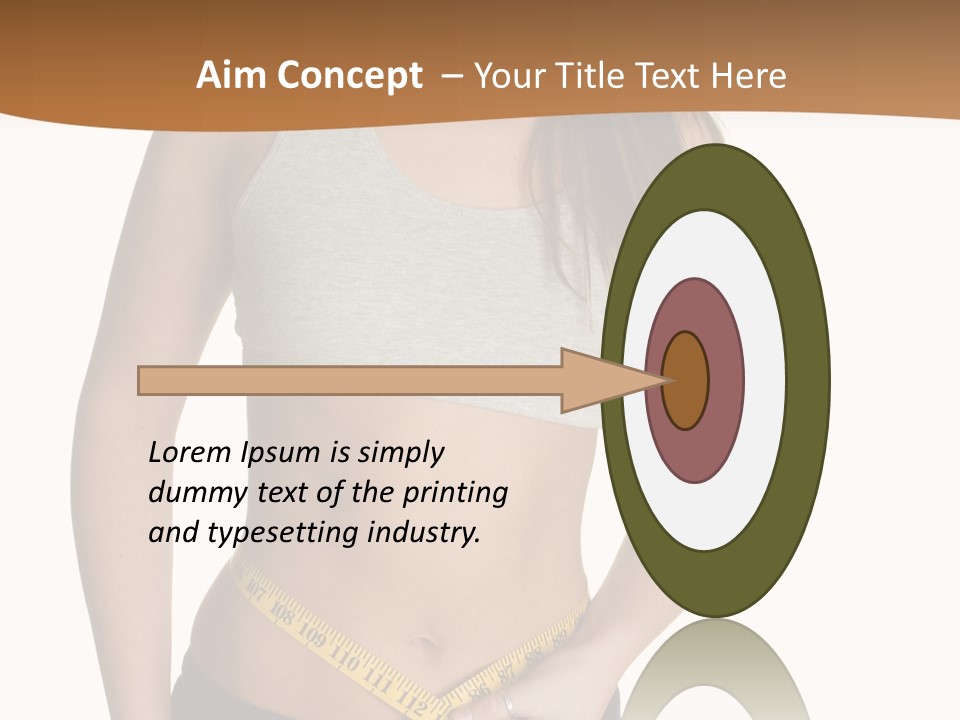 Touching Hand  PowerPoint Template