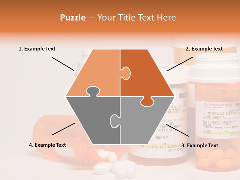 Helping Hand Young Elder PowerPoint Template