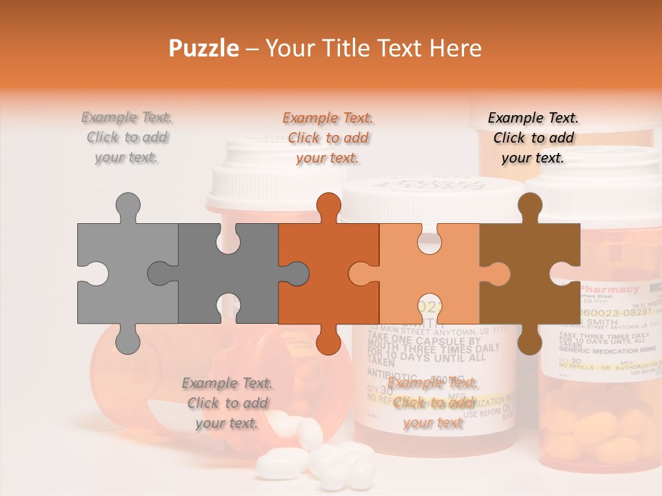 Helping Hand Young Elder PowerPoint Template