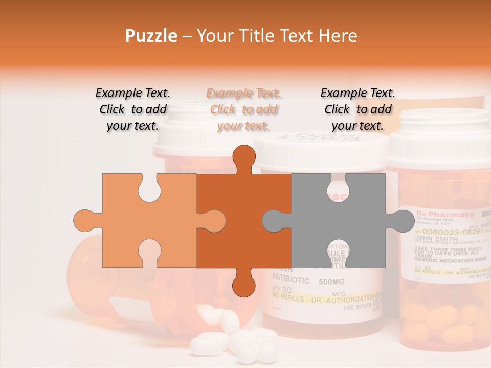 Helping Hand Young Elder PowerPoint Template