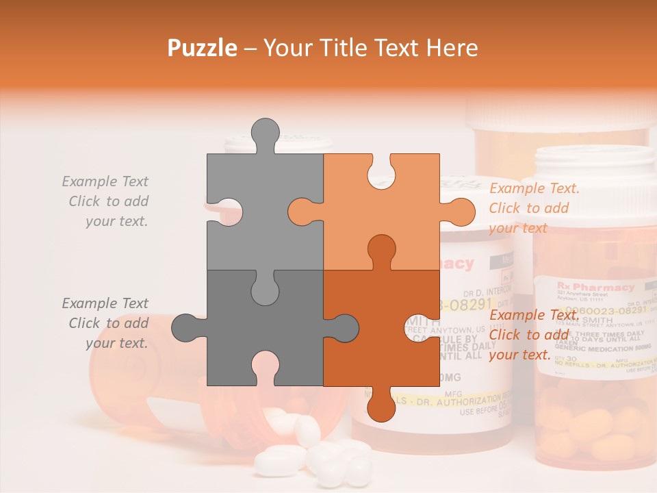 Helping Hand Young Elder PowerPoint Template