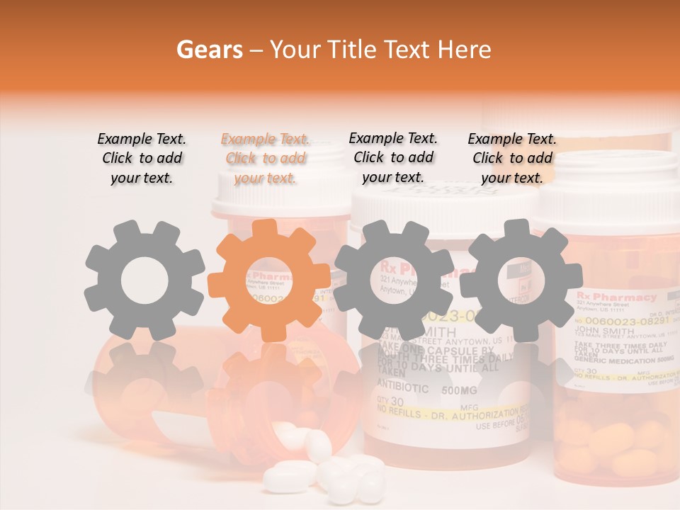 Helping Hand Young Elder PowerPoint Template