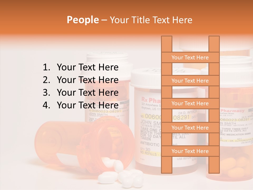 Helping Hand Young Elder PowerPoint Template