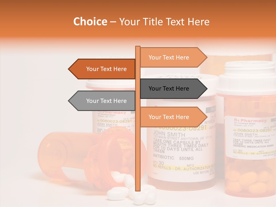 Helping Hand Young Elder PowerPoint Template