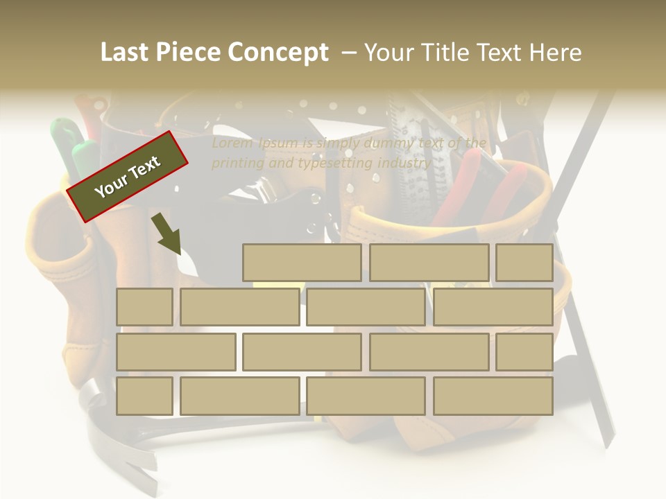 Hand Help Close Up PowerPoint Template