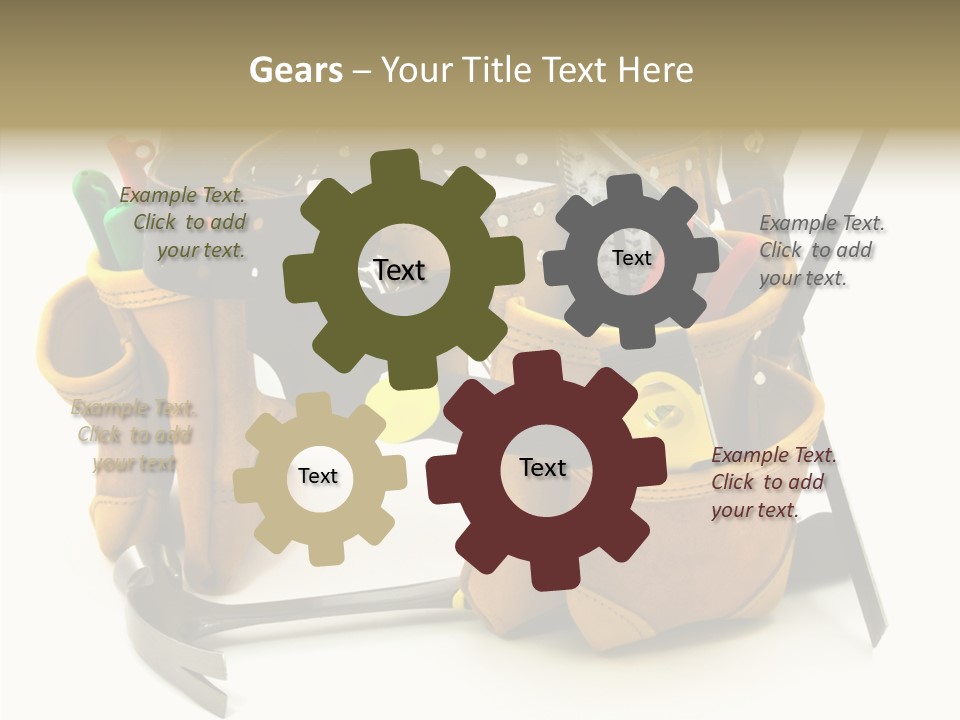 Hand Help Close Up PowerPoint Template