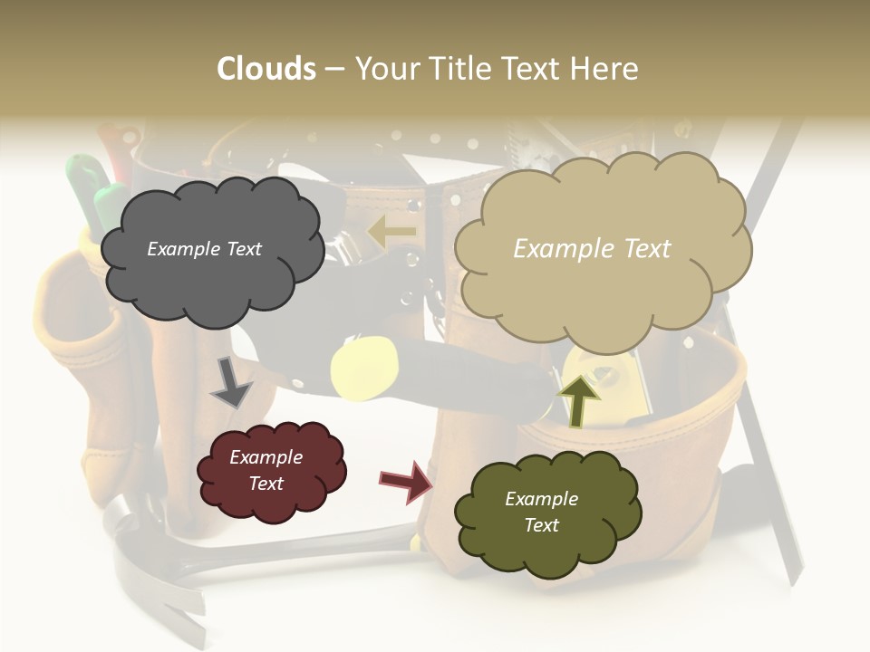 Hand Help Close Up PowerPoint Template