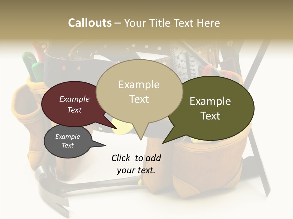 Hand Help Close Up PowerPoint Template