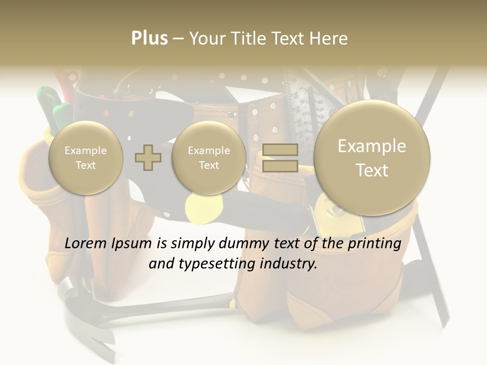 Hand Help Close Up PowerPoint Template