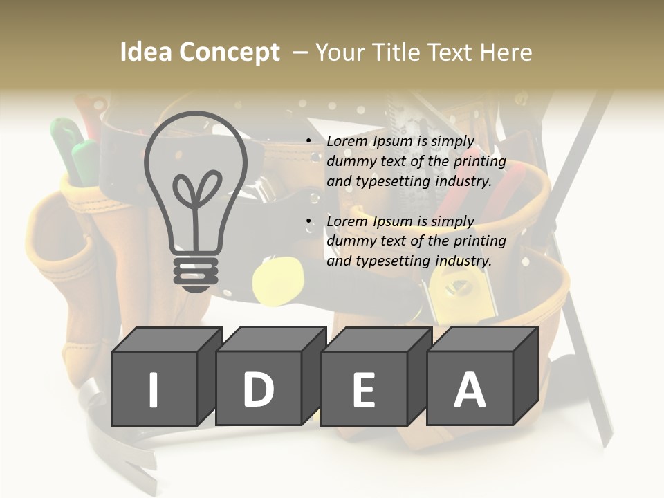 Hand Help Close Up PowerPoint Template