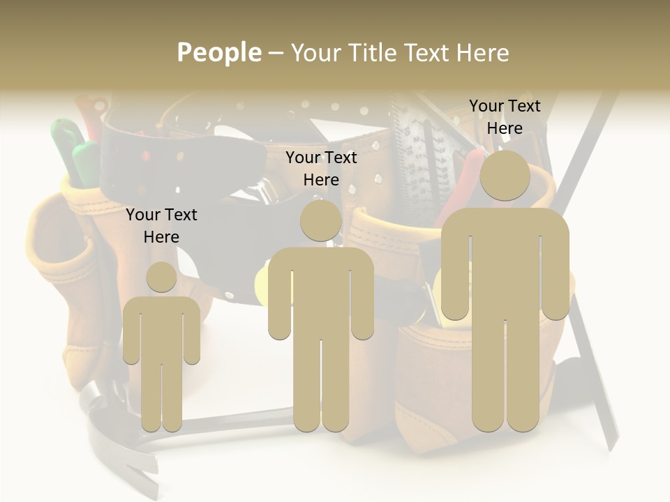 Hand Help Close Up PowerPoint Template