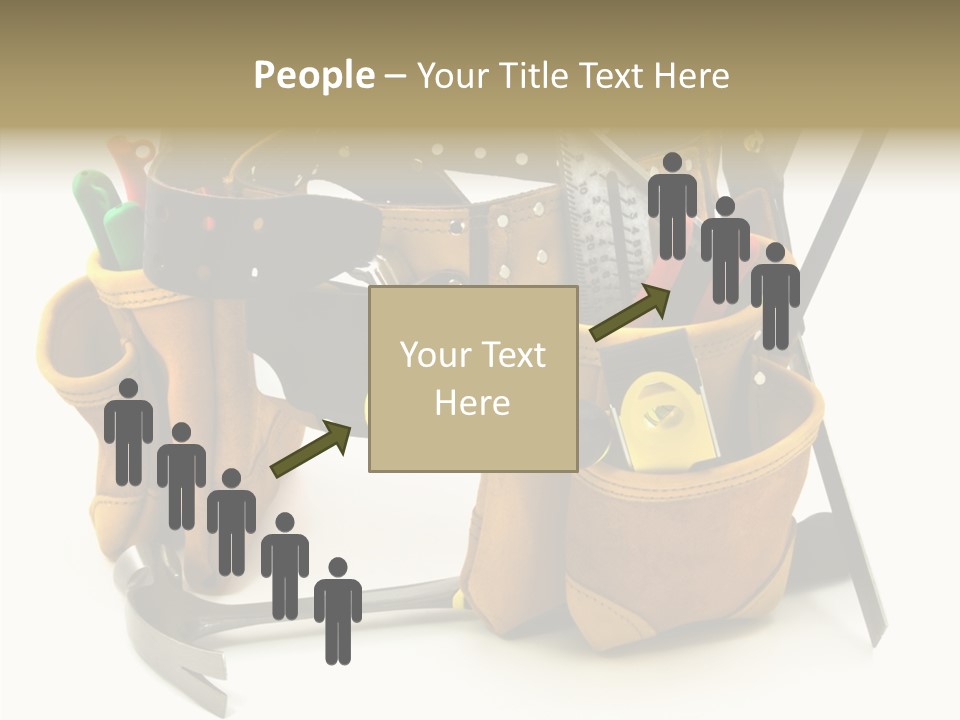 Hand Help Close Up PowerPoint Template