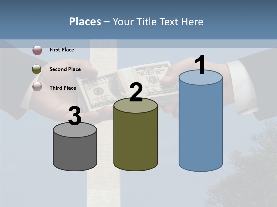 Sharing Hold Two PowerPoint Template