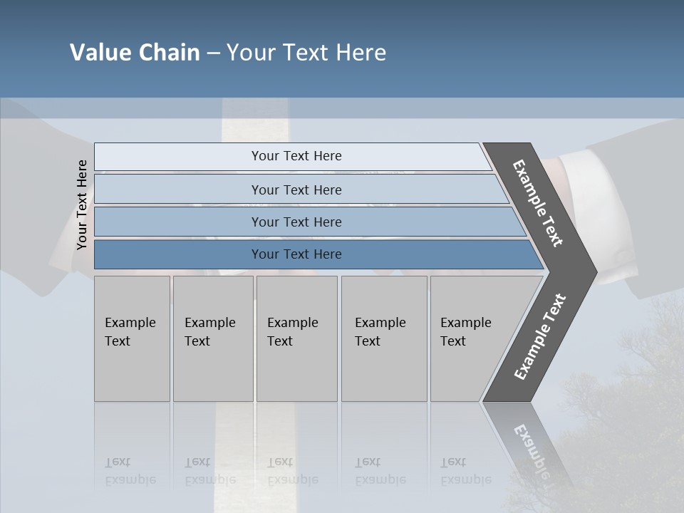 Sharing Hold Two PowerPoint Template