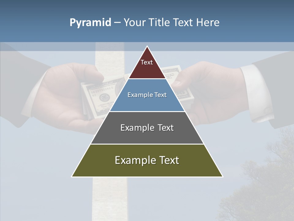 Sharing Hold Two PowerPoint Template
