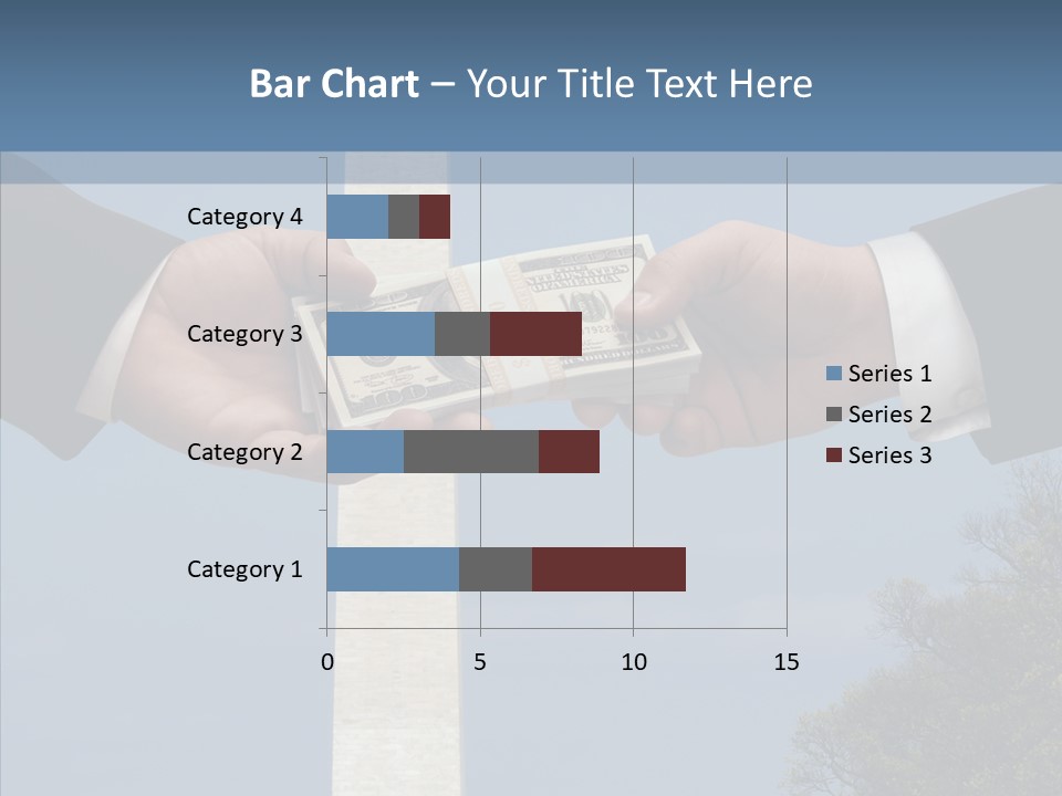 Sharing Hold Two PowerPoint Template