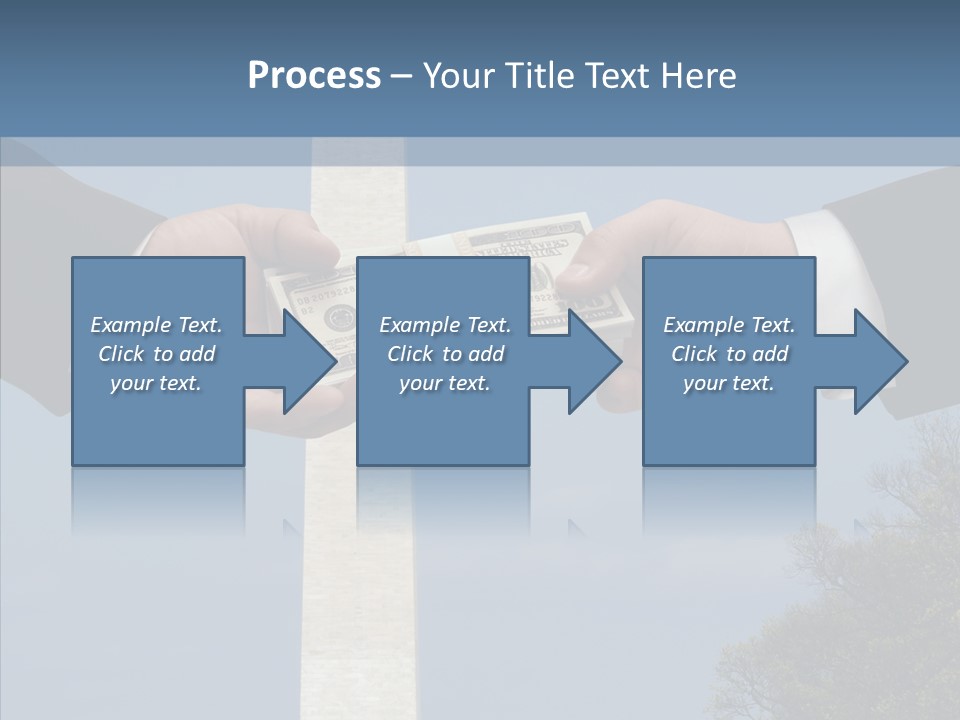 Sharing Hold Two PowerPoint Template