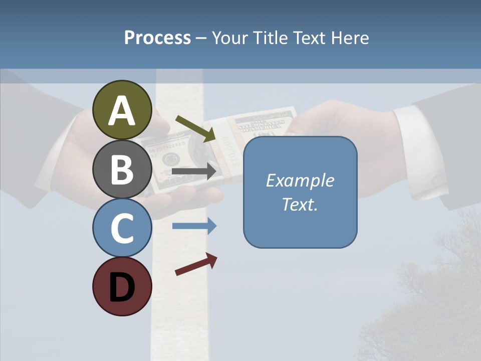 Sharing Hold Two PowerPoint Template