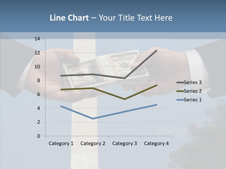 Sharing Hold Two PowerPoint Template