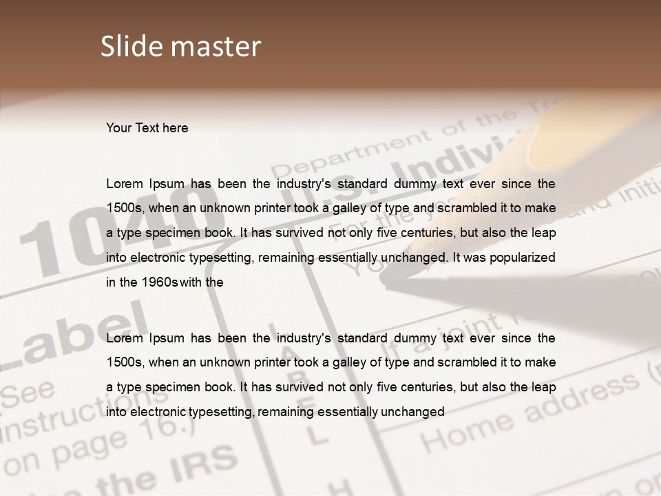 Care Grandmother Elder PowerPoint Template