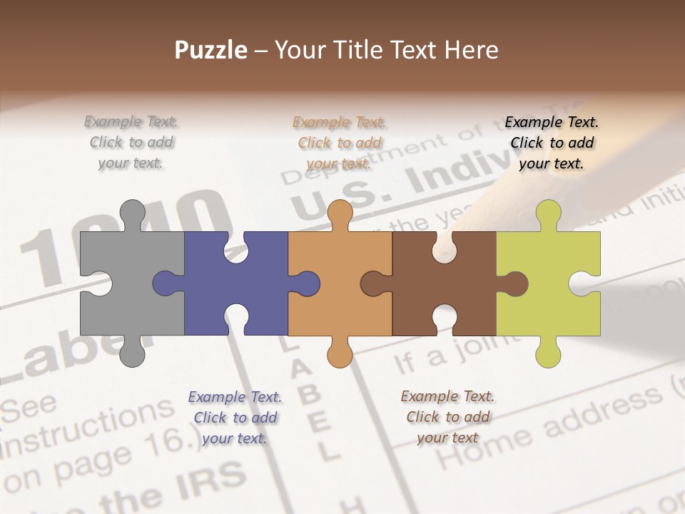 Care Grandmother Elder PowerPoint Template