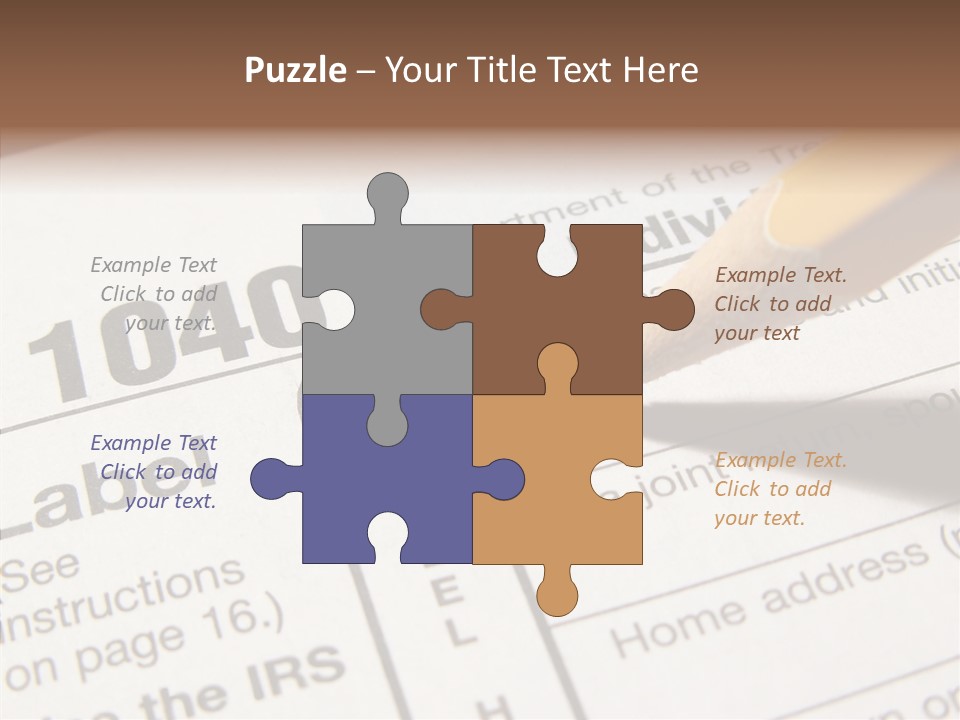 Care Grandmother Elder PowerPoint Template