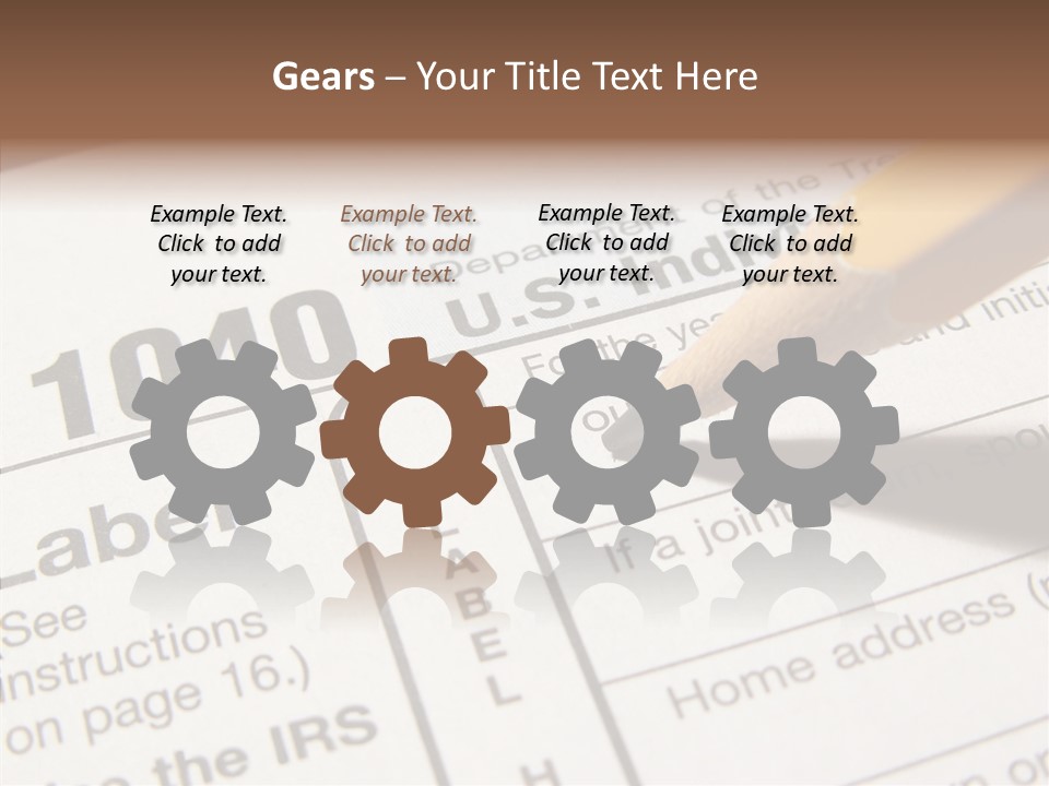 Care Grandmother Elder PowerPoint Template