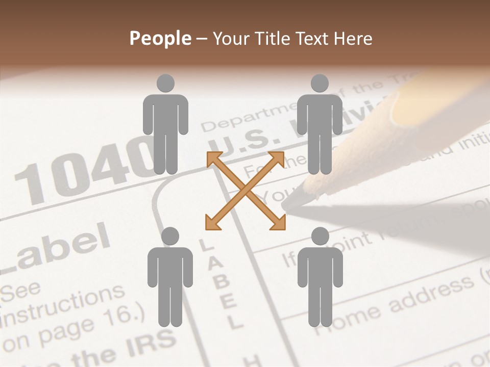 Care Grandmother Elder PowerPoint Template