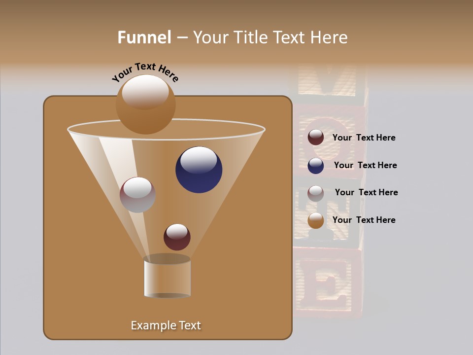 Human White Background Close Up PowerPoint Template