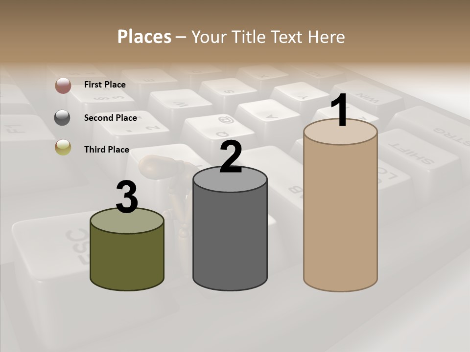 Female Care Hand PowerPoint Template