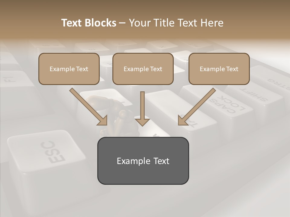 Female Care Hand PowerPoint Template
