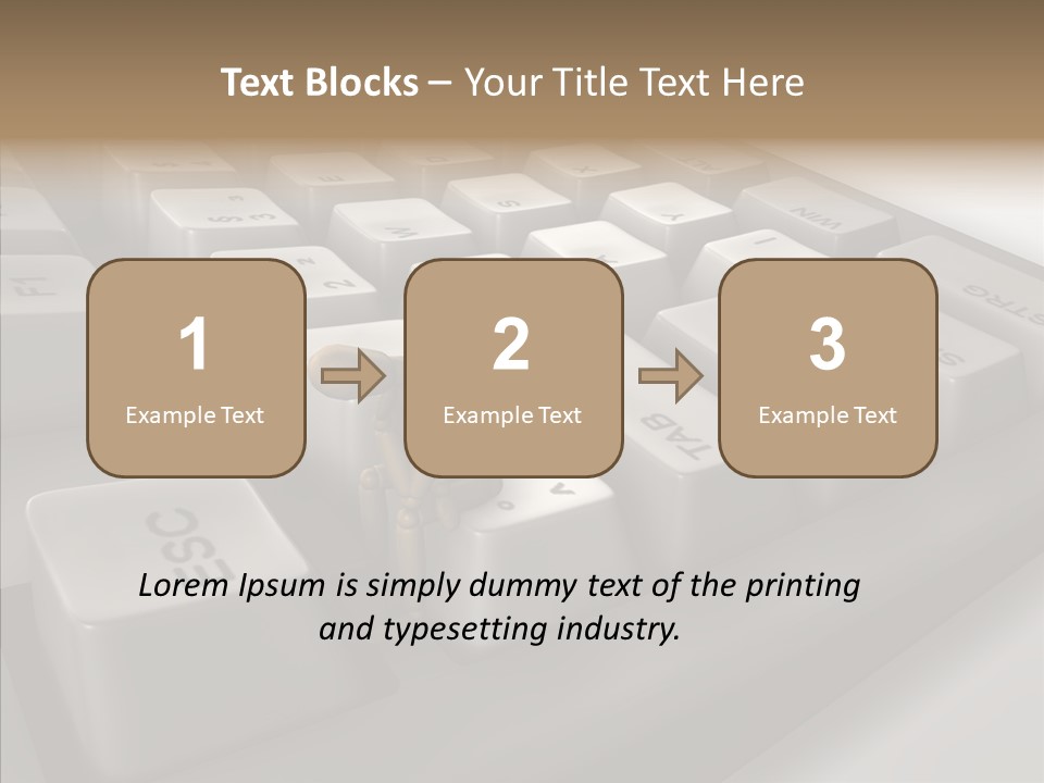 Female Care Hand PowerPoint Template