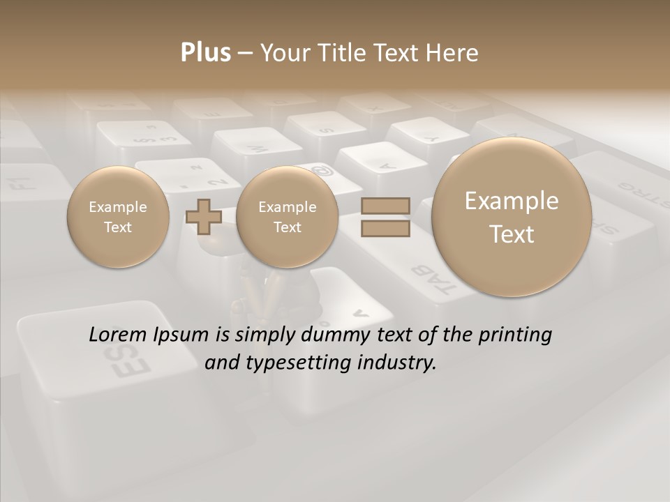 Female Care Hand PowerPoint Template