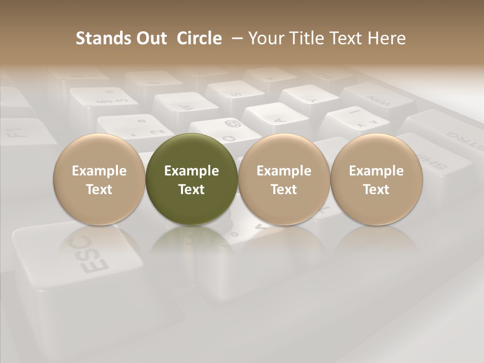 Female Care Hand PowerPoint Template