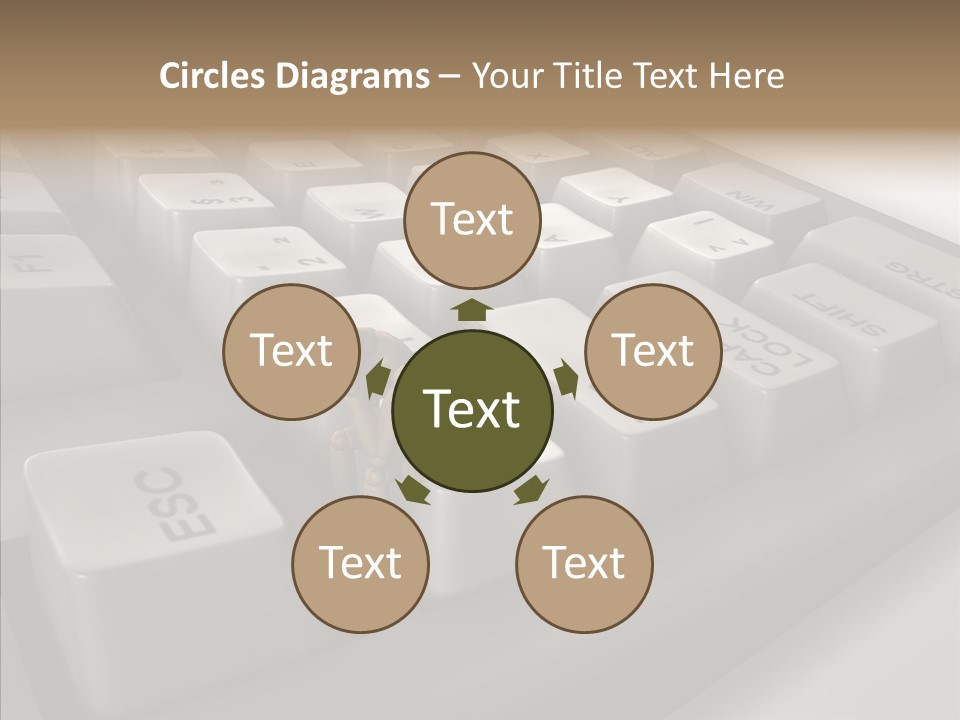 Female Care Hand PowerPoint Template