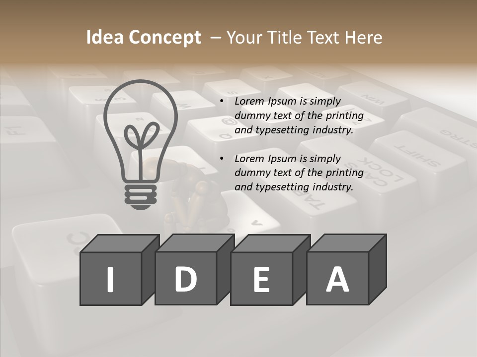 Female Care Hand PowerPoint Template