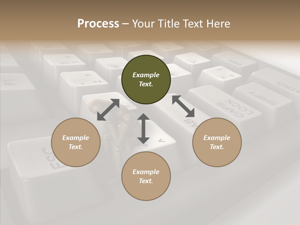 Female Care Hand PowerPoint Template