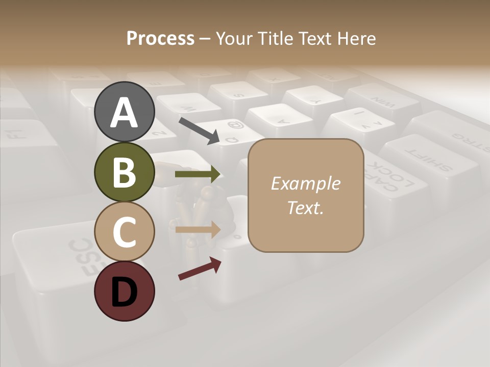 Female Care Hand PowerPoint Template