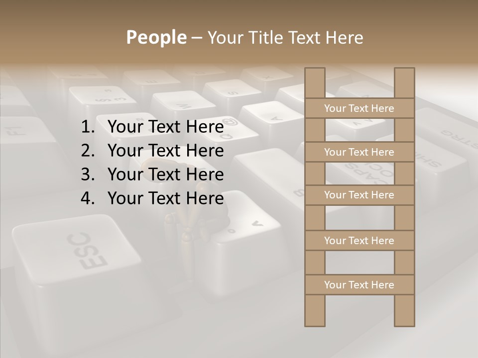 Female Care Hand PowerPoint Template