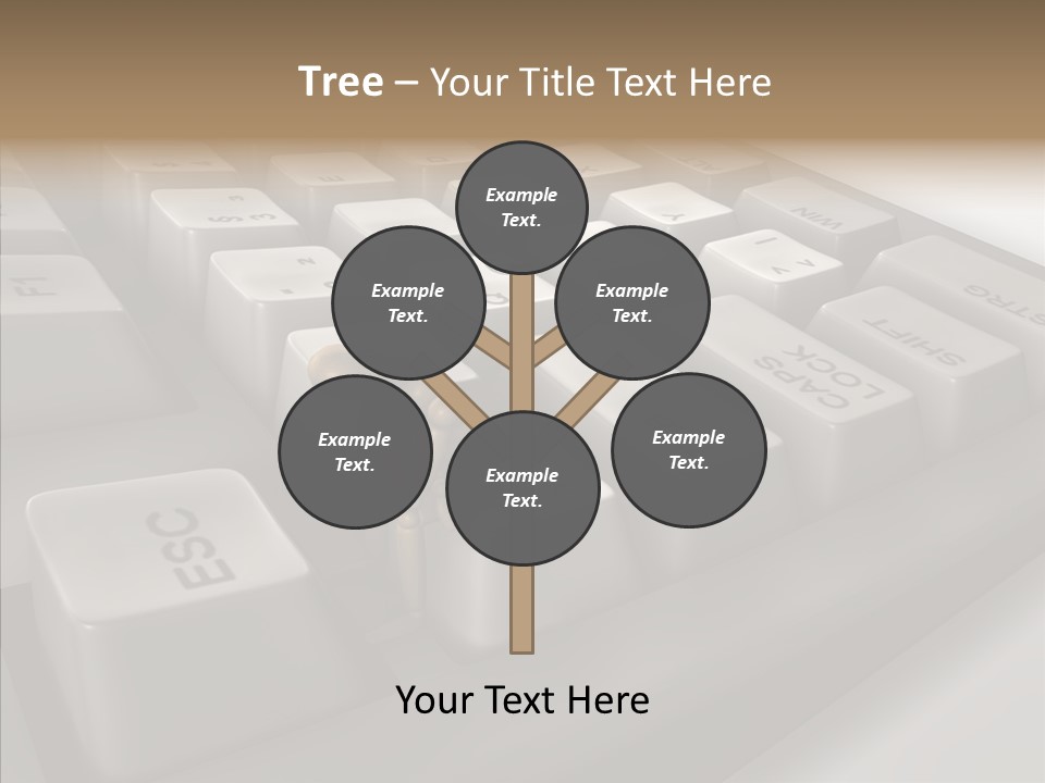 Female Care Hand PowerPoint Template