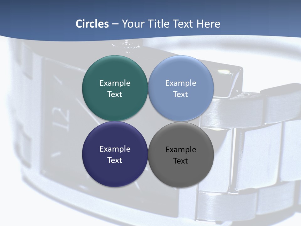 White Young Hold PowerPoint Template