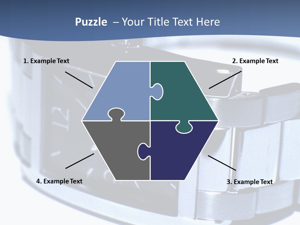 White Young Hold PowerPoint Template