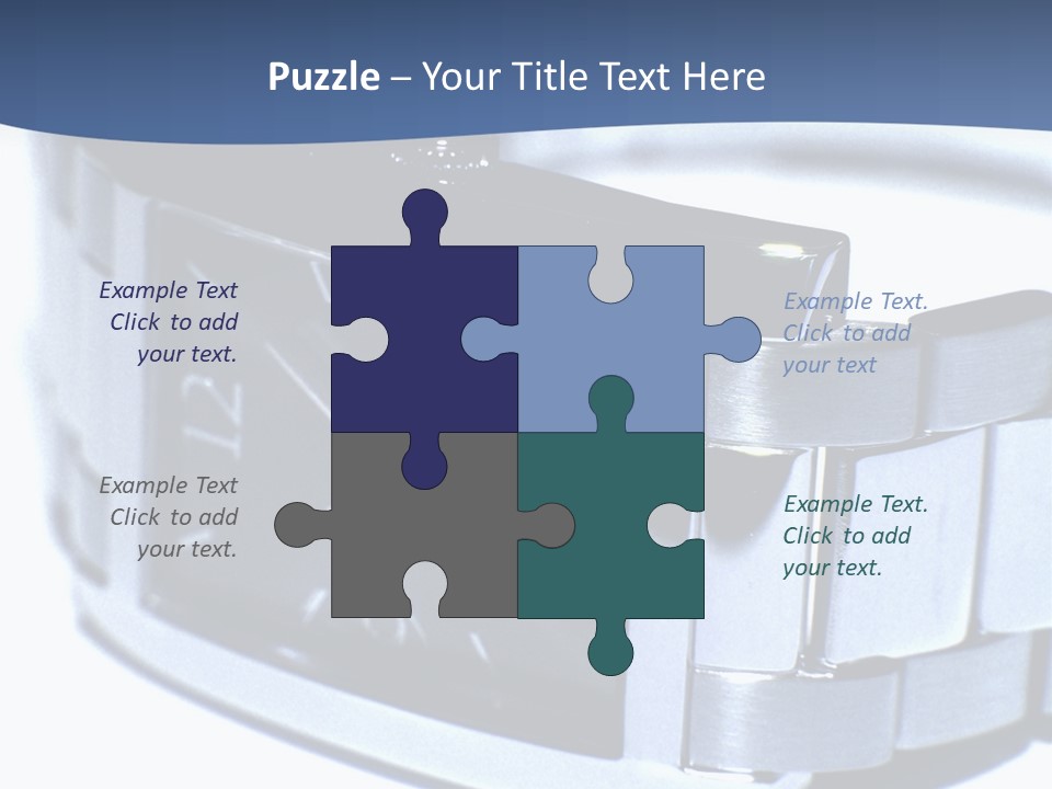 White Young Hold PowerPoint Template