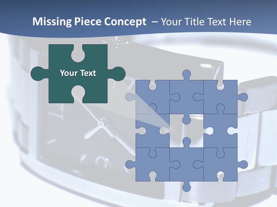 White Young Hold PowerPoint Template