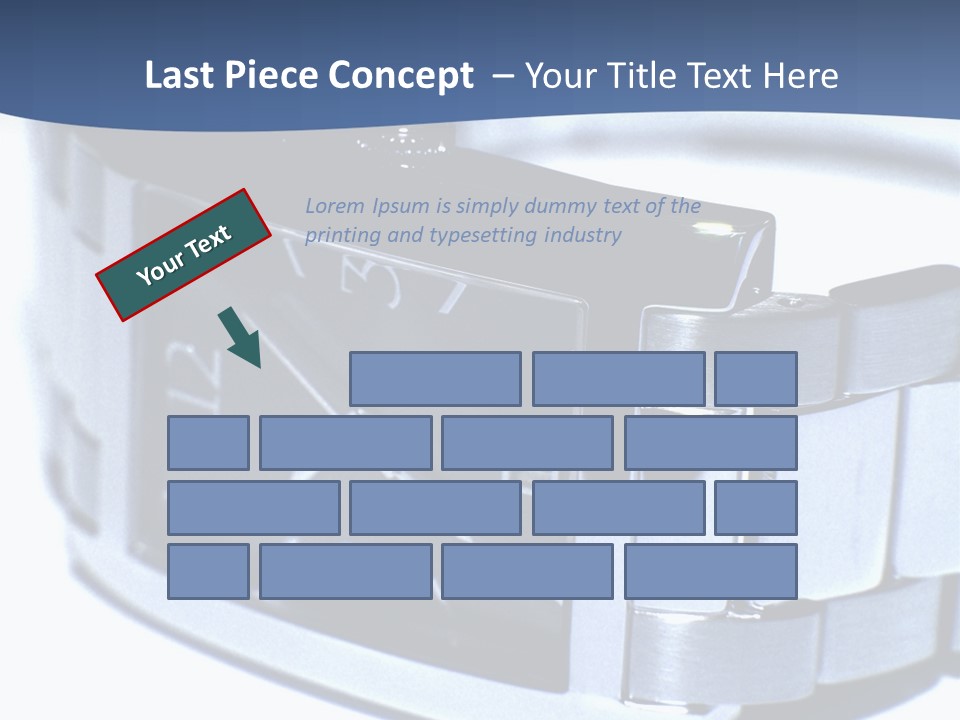 White Young Hold PowerPoint Template